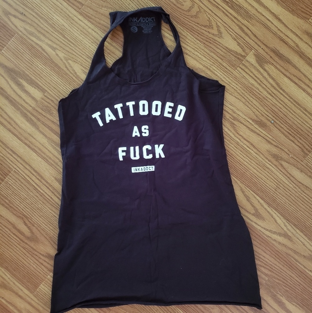 Ink Addict Tattooed as Fuck tank